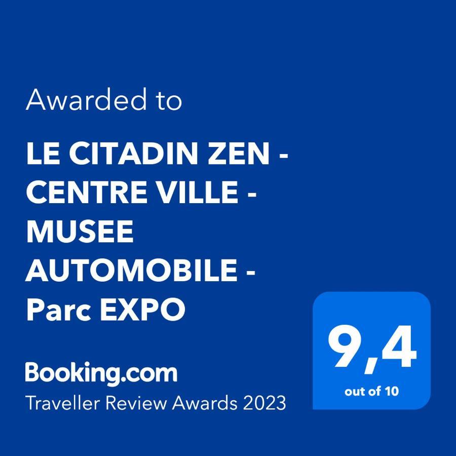 Le Citadin - Centre Ville - Musee Automobile - Parc Expo Miluza Zewnętrze zdjęcie